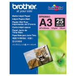 BROTHER BP-60MA3 inkjet paper A3 25BL 190g/qm for MFC-6490CW - BP60MA3_48h