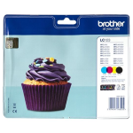 BROTHER MULTIPACK INK LC123 BLISTER - LC123VALBP_48h