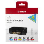 CANON 1LB PGI-29 CMY/PC/PM/R ink cartridge colour standard capacity multipack - 4873B005_48h