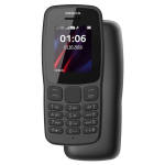 NOKIA 106 BLACK MOBILE PHONE DUAL SIM - NOK106DSBKEUR_M