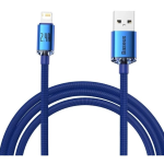 Cavo Baseus Shine USB/Lightning 2 mt. 2,4A Blu - 00430264