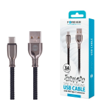 Cavo Forever Tornado USB/Type C 1 mt. 3A Nero - 00430311