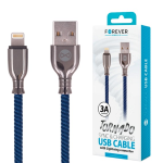 Cavo Forever Tornado USB/Lightning 1 mt. 3A Blu - 00430314