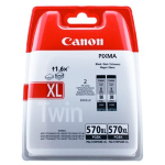 CANON 1LB PGI-570XL BK TWIN BL SEC