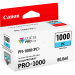 CANON 2LB PFI-1000pc Ink Photo cyan standard capacity 80ml 1-pack iPF1000 - 0550C001_48h