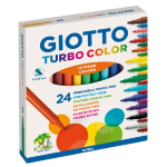 GIOTTO TURBOCOLOR PENNARELLI IN ASTUCCIO DA 24 COLORI - 417000