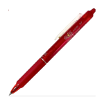 PILOT FRIXION BALL CLICKER PENNA GEL A SCATTO, PUNTA 0,7 MM, FUSTO ROSSO CON GRIP, INCHIOSTRO ROSSO - BLRT-FR7-R