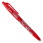 PILOT FRIXION BALL PENNA GEL STICK, PUNTA 0,7 MM, FUSTO ROSSO CON GRIP, INCHIOSTRO ROSSO - BL-FR7-R