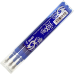 Pilot Frixion Ball Refill per Penna a Sfera, 0.7 mm BLU -  BLS-FR7-L-S3