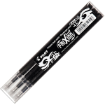 Pilot Frixion Ball Refill per Penna a Sfera, 0.7 mm NERO -  BLS-FR7-B-S3