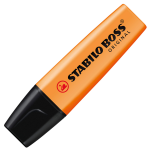 Stabilo Boss - Evidenziatore Colore  Arancio - Inchiostro Liquido Fluorescente - STAB-70/54