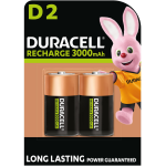 DURACELL - Batterie Ricaricabili MN1300 STAYCHARGED 3000mAh  - 2 PK 5000394955998 - DUR1300R