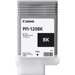 CANON PFI-120BK dye ink cartridge black standard capacity 130ml 1-pack - 2885C001