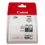 Canon PG-560/CL-561 MULTI BL 3713C006 cartuccia d'inchiostro Originale Nero, Ciano, Magenta, Giallo 2 pezzo(i)