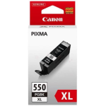 CANON PGI-550XL PGBK ink cartridge black standard capacity 500 pages 1-pack XL - 6431B001