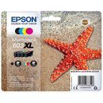 EPSON 603XL Multipack InkJet BK-C-M-Y High Capacity 1x500 + 3x350 Pagine - C13T03A64010