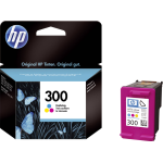 HP 300 Ink Jet Cartridge TriColor Standard Capacity 4ml - CC643EE