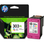 HP 303XL High Yield Tri-color Ink Cartridge - T6N03AE