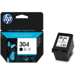 HP 304 Ink Jet Cartridge Black Standard Capacity - N9K06AE