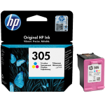 HP 305 InkJet Tri-Color C-M-Y Standard Capacity 100 Pagine - 3YM60AE