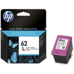 HP 62 Tri-color Ink Cartridge Blister - C2P06AE