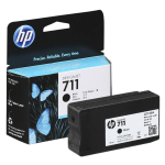 HP 711 original ink cartridge black high capacity 80ml 1-pack - CZ133A