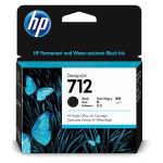 HP 712 80-ml Black Designjet Ink Cartridge