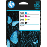 HP 903 CMYK Original Ink Cartridge 4-Pack- 6ZC73AE