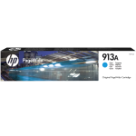 HP 913A cyan original PageWide cartridge - F6T77AE