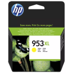 HP 953 XL Ink Cartridge Yellow  1.600 Pages - F6U18AE