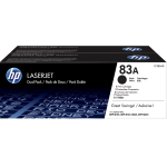 HP CF283AD Laser Toner 2 pack 83A - CF283AD