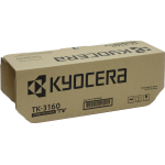 KYOCERA TK-3160 Toner-kit Black incl. rest toner bottle for 12.500 pages ISO/IEC 19752 - 1T02T90NL0