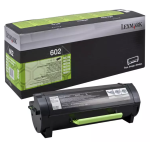 LEXMARK 602 toner cartridge black standard capacity 2.500 pages 1-pack return program - 60F2000