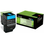 LEXMARK 70C20C0 Toner Cartridge Cyan 1.000 pages - 70C20C0