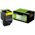 LEXMARK 70C20Y0 Toner Cartridge Yellow 1.000 pages - 70C20Y0