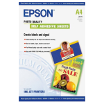 EPSON CARTA SPEC.AUTOADESIVA A4 10 FOGLI - C13S041106_48h