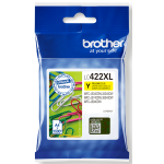 BROTHER LC-422XL giallo ink cartridge high capacity 3000 pages 1-pack - LC422XLY