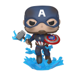 FUNKO POP CAPT A WITH BROKENSHIELD & MJOLNIR (45137) - AVENGERS - MARVEL